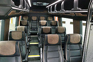 Mercedes Sprinter Executive Van Interior