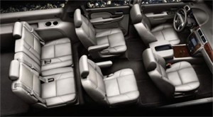 Z71 Chevrolet Suburban interior