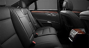 Mercedes S550 interior